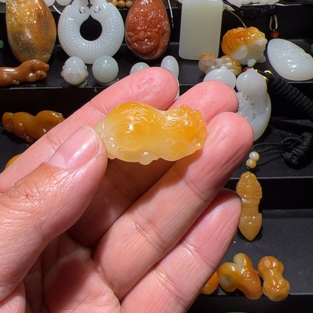 和田玉挂件未镶嵌?***?