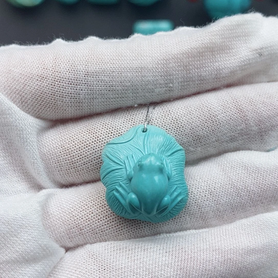 绿松石未镶嵌配饰