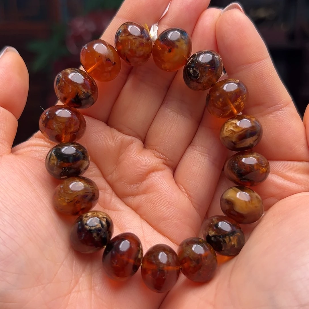 琥珀裸石未镶嵌抚顺琥珀10167。15m m