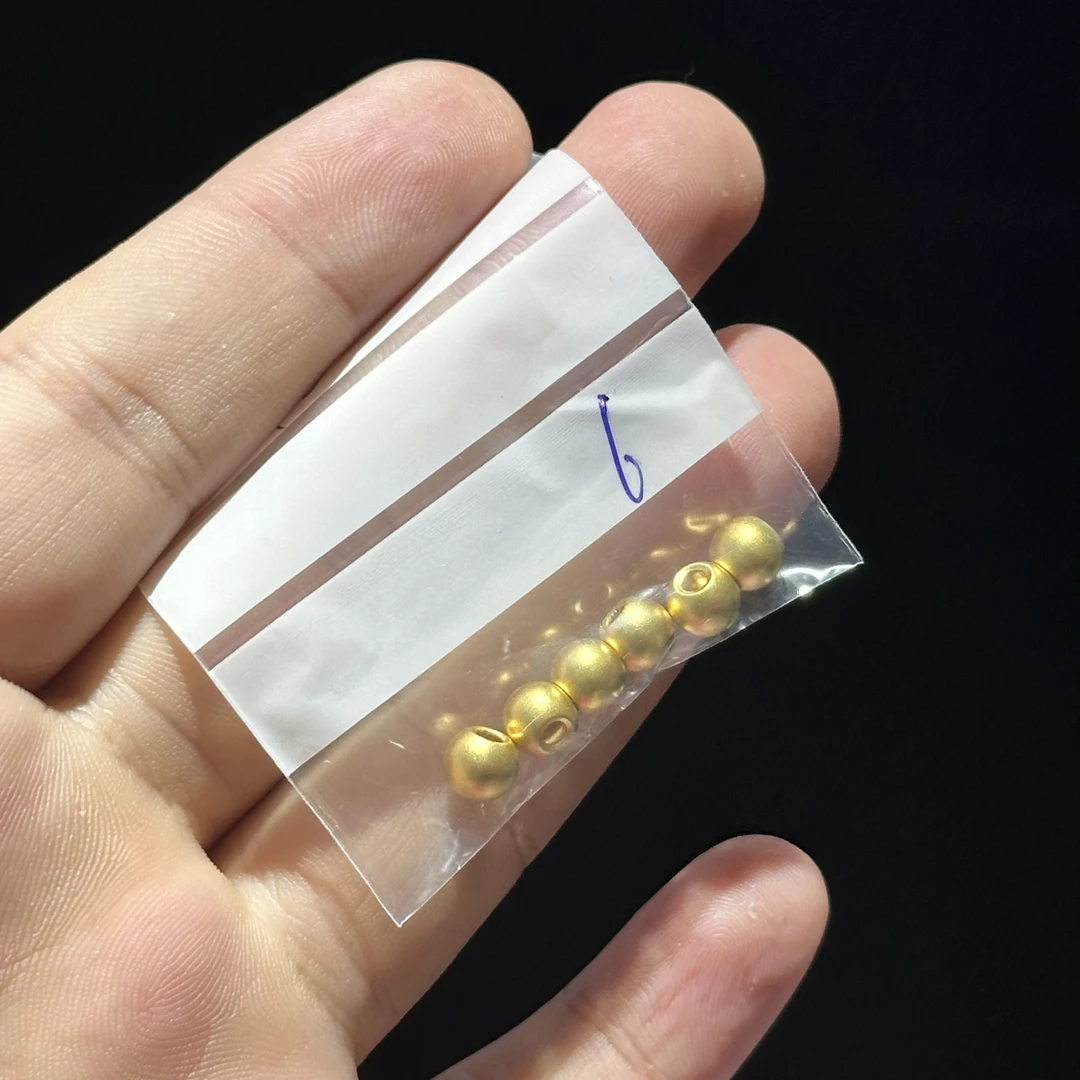 足金999 卡6 金珠 1.812