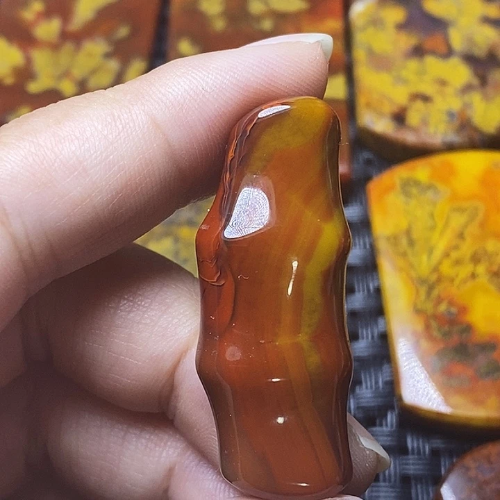 玛瑙/玉髓合金颈饰