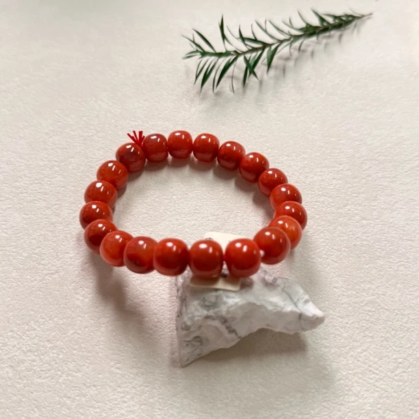 【六六中古】复古南红手串te6651不限手围