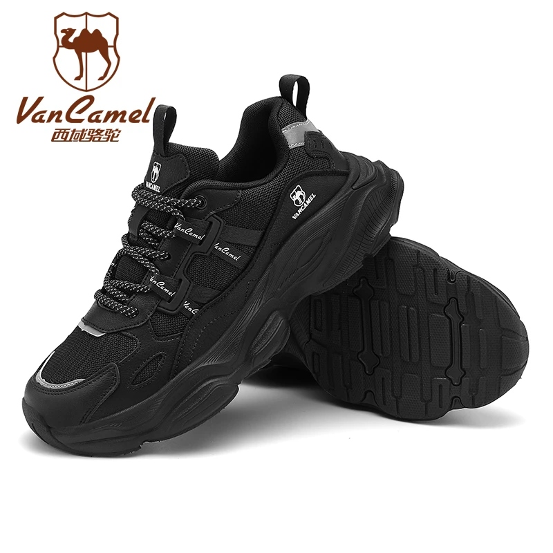 VANCAMEL/西域骆驼情侣软底潮流运动鞋透气户外舒适时尚鞋百搭
