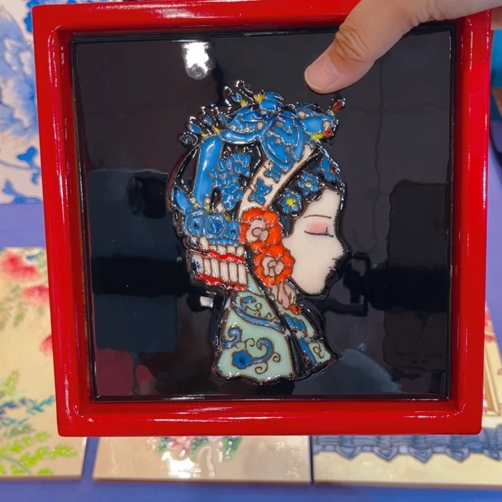 瓷片瓷板画艺术作品