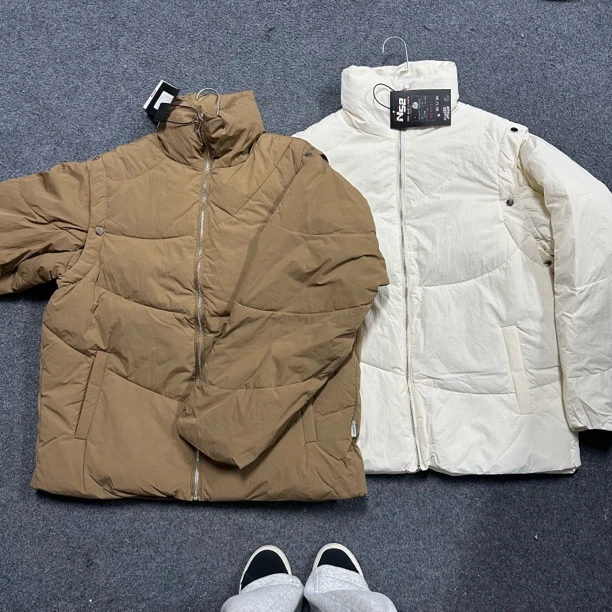 清货！！男女同款可拆卸假两件棉服一件两穿FM88