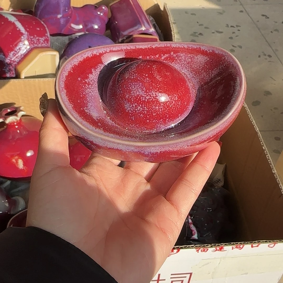 陶摆件郑家钧窑摆件