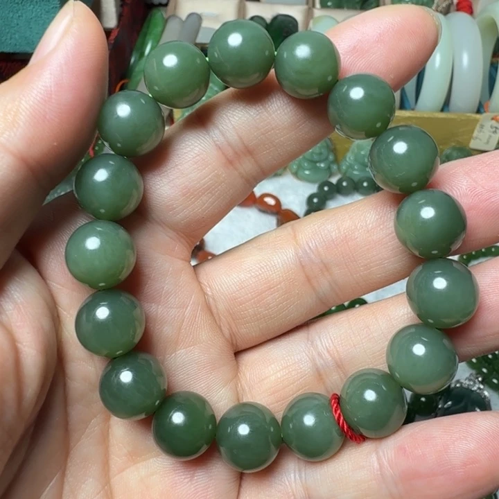 和田玉未镶嵌手串