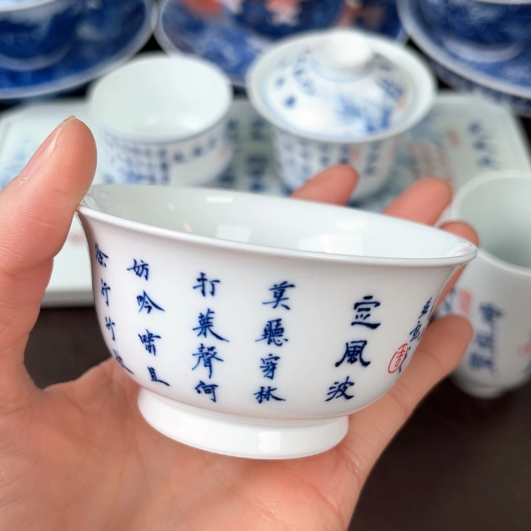 手绘高温瓷器瓷器