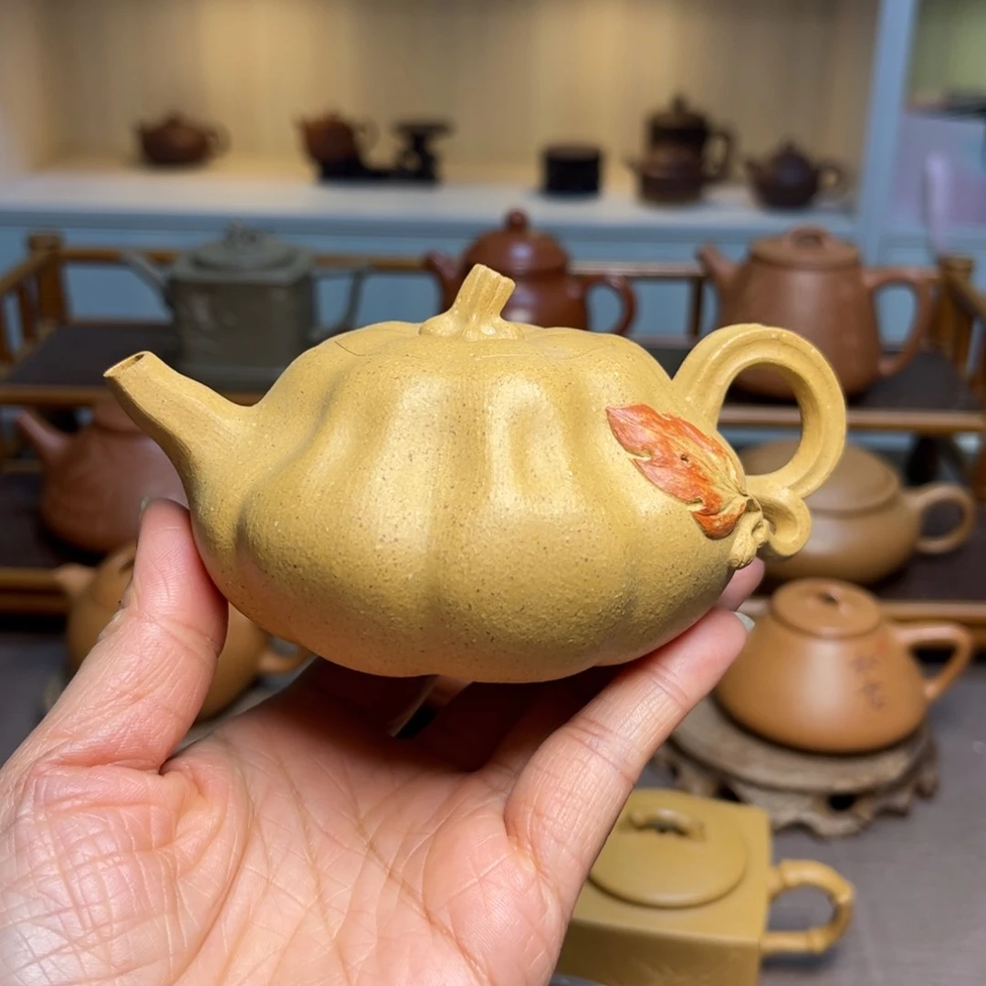 紫砂茶壶创**限手工制作