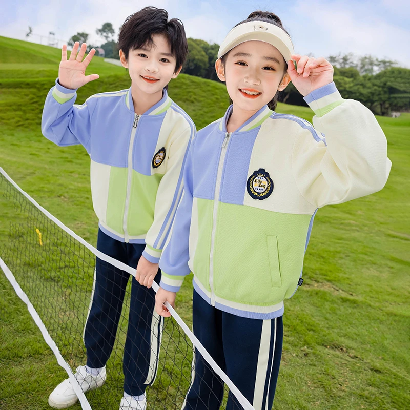 2025新款运动风校服春秋装时尚潮流百搭儿童学生装班服校服园服