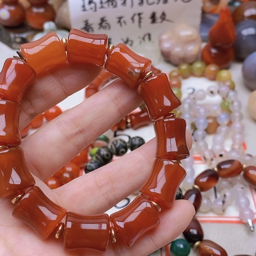 【闪购商品】未镶嵌玛瑙/玉髓珠宝半成品静**天