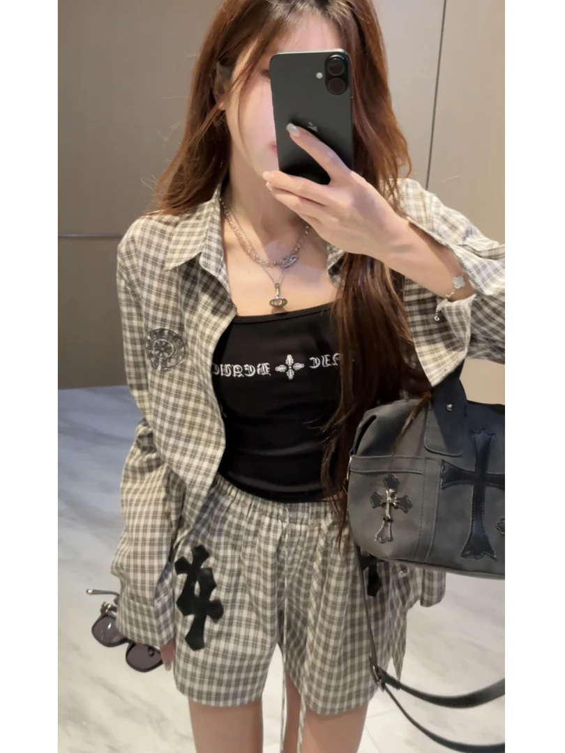 李馨儿【逃跑计划两件套装】知性显瘦针织时尚休闲财阀千金早秋套装