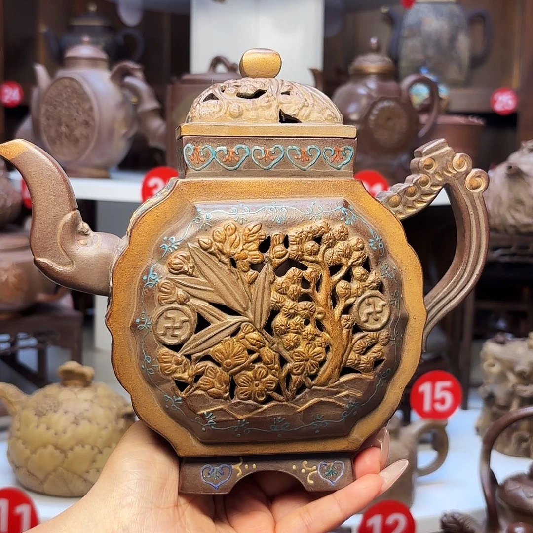 茶壶紫砂宜兴紫砂500
