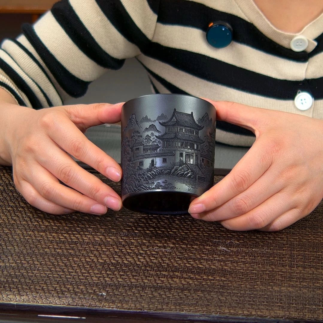 【闪购商品】茶杯紫砂高货放漏