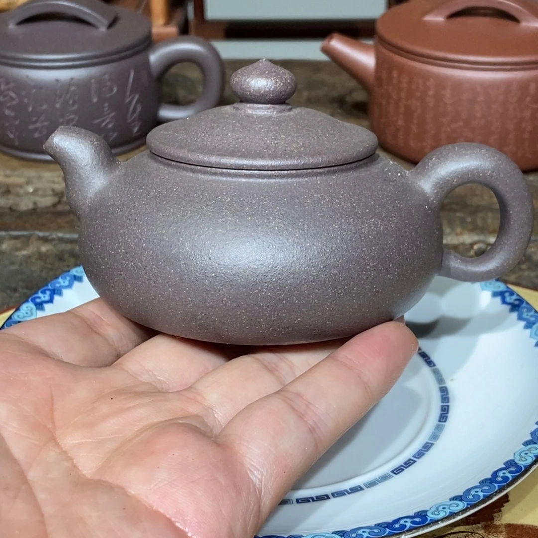 茶壶紫砂160大水潭天青