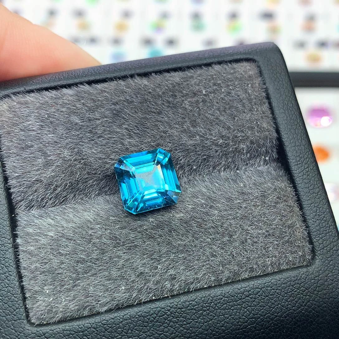 未镶嵌天然锆石天然锆石风信子裸石5.93ct