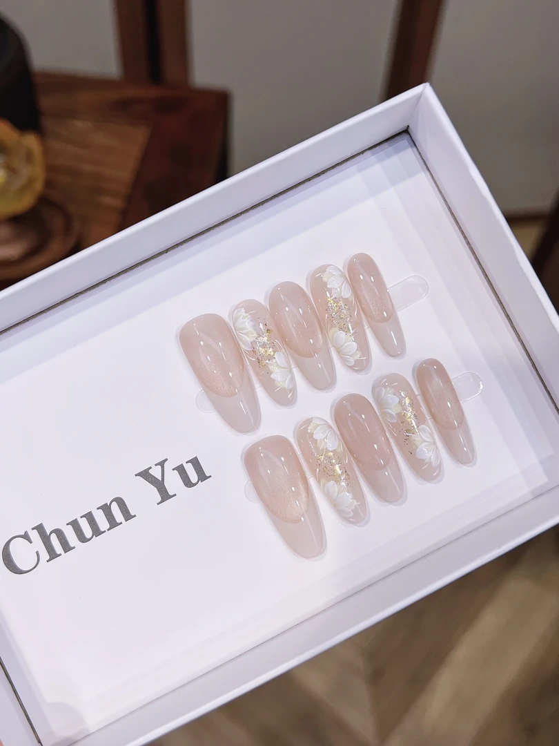 【初恋】芭乐蜜桃玻璃珠猫眼