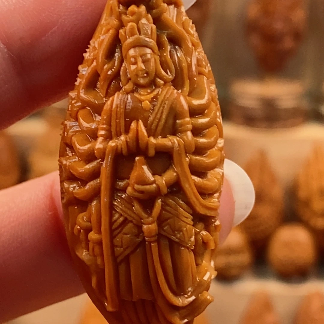 橄榄核手串/手链老*千手观音