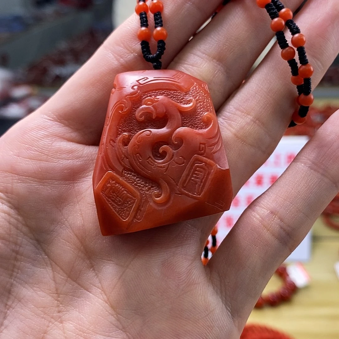 南红玛瑙吊坠mm  多样性发一未镶嵌