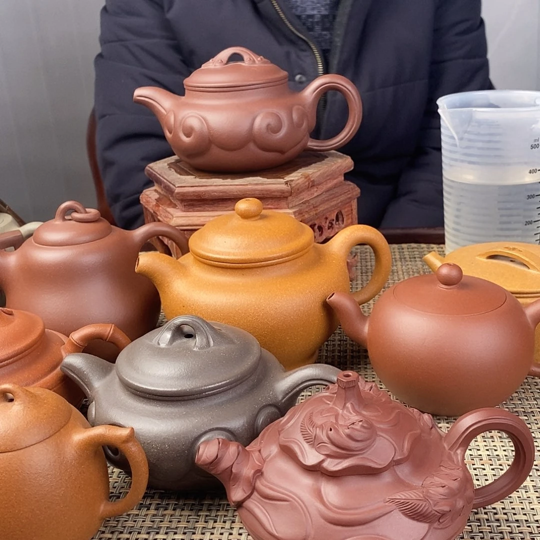 余***遇茶壶紫砂宜兴紫砂壶茶壶老丁山紫砂