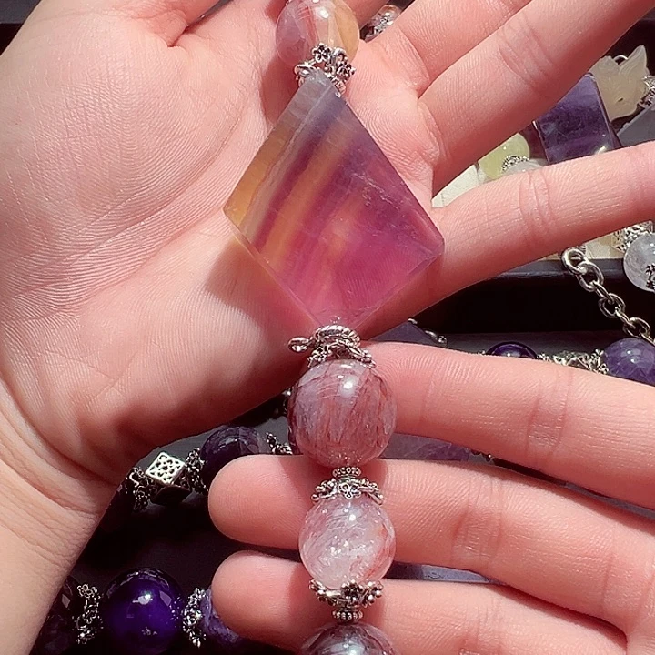 ****苑水晶手链未镶嵌水晶手链