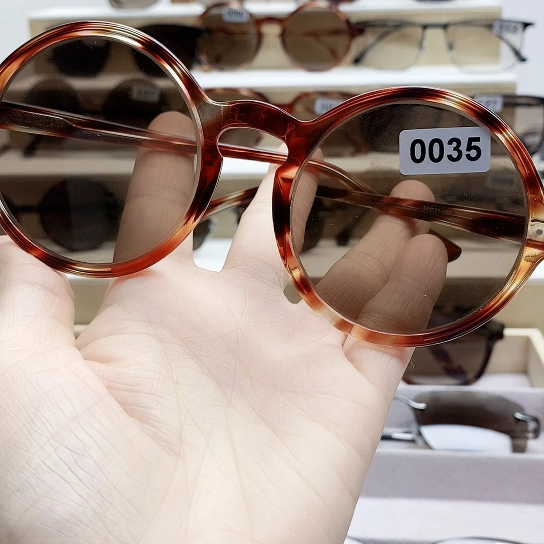 无度数天然水晶石头镜