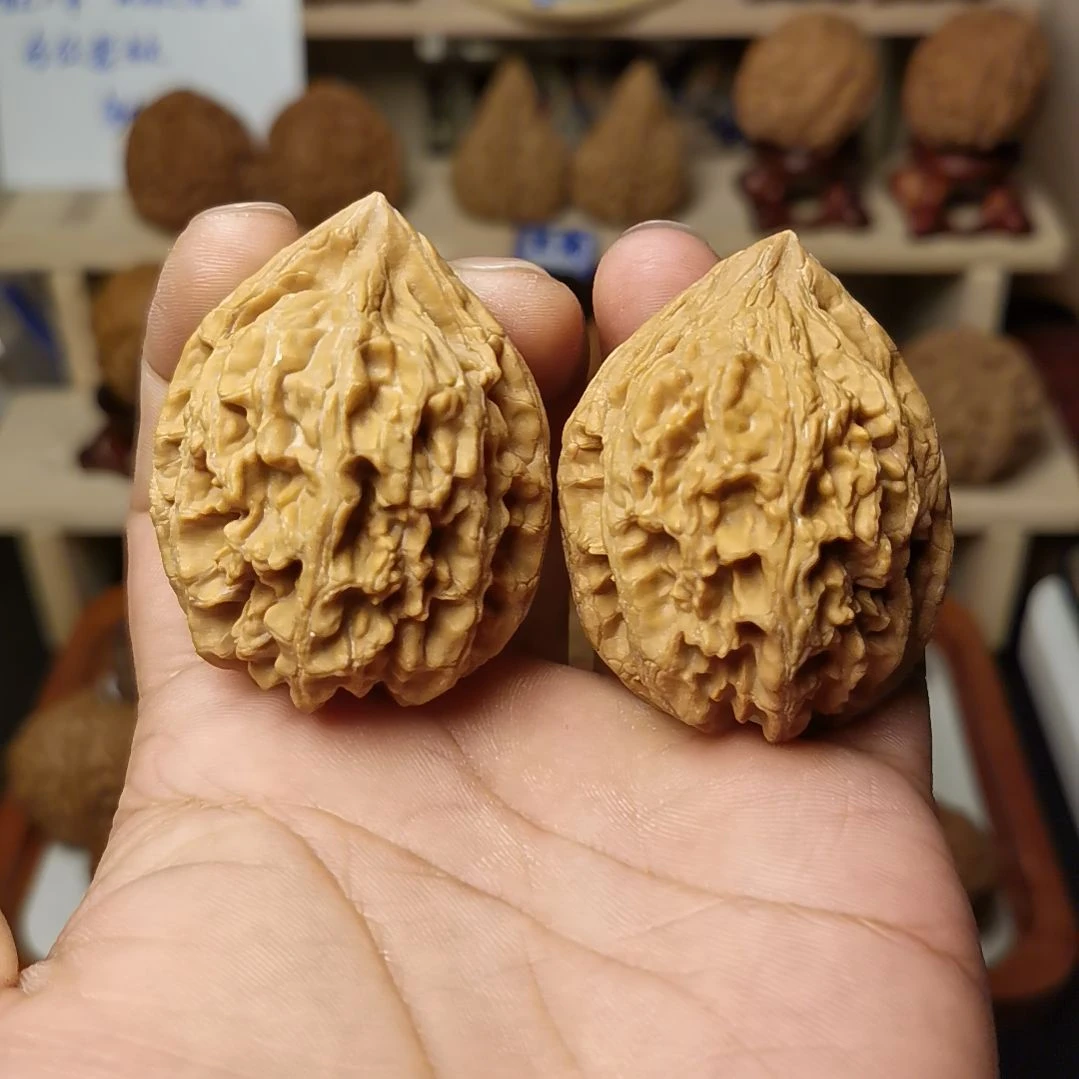 核桃文玩核桃高端小众大沽石4边41-42肚41高53