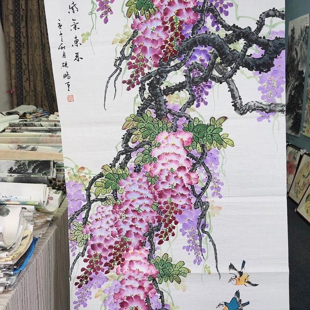 纯手绘的好看作品