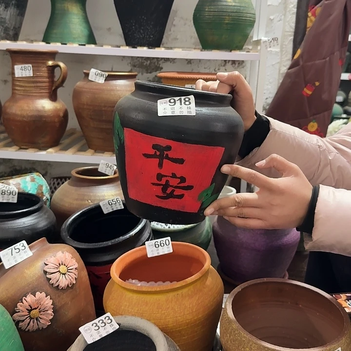 彩绘平安918高度20口径15