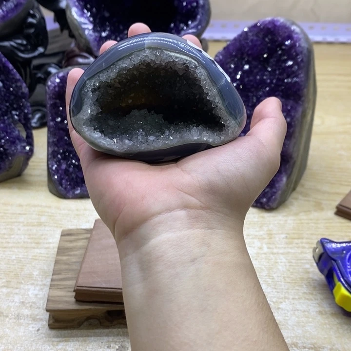 紫晶大型摆件（非配饰）未镶嵌