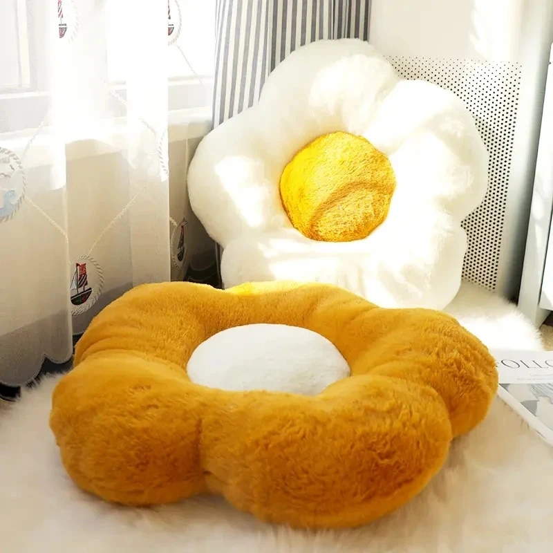 ins风蒲团坐垫地上日式坐墩客厅屁股垫子简约可爱米飘窗地垫座垫