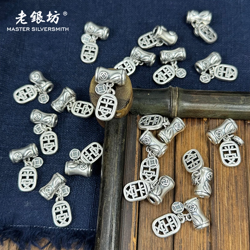 足银银制品 平安竹节路路通890243