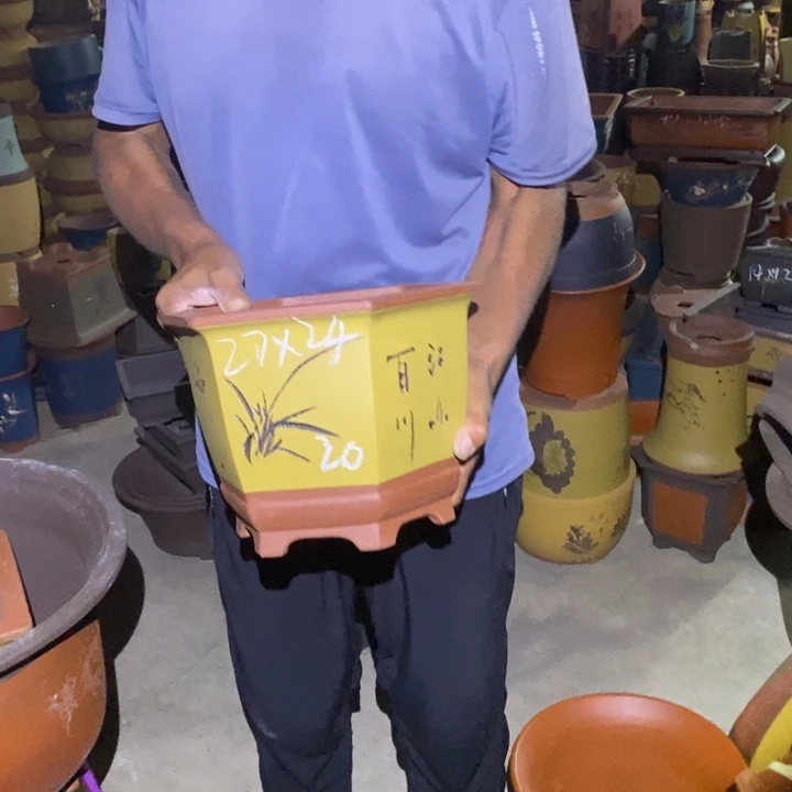 紫砂花盆紫砂艺术