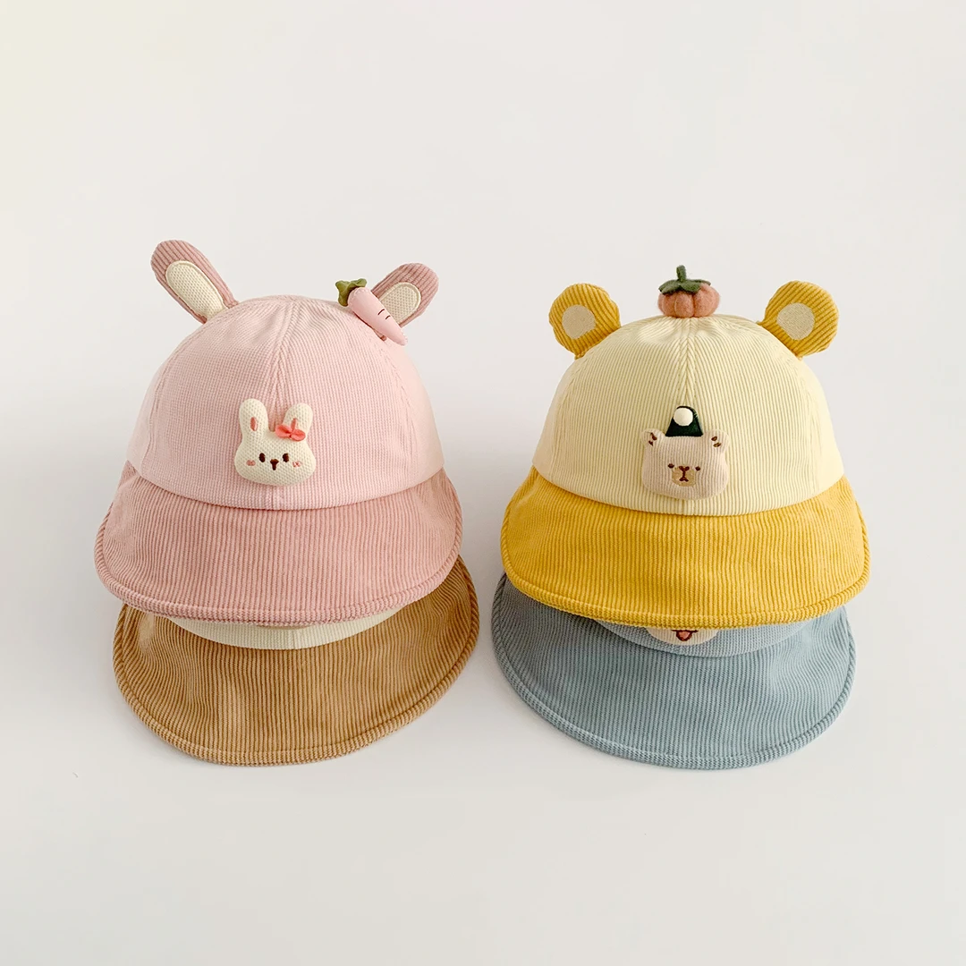 婴儿帽子女童小月龄宝宝遮阳鸭舌帽女宝可爱秋季棒球帽秋款外出帽