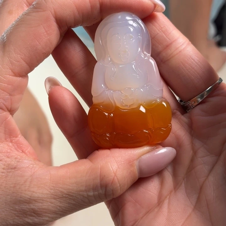 玛瑙/玉髓吊坠(不含链)未镶嵌