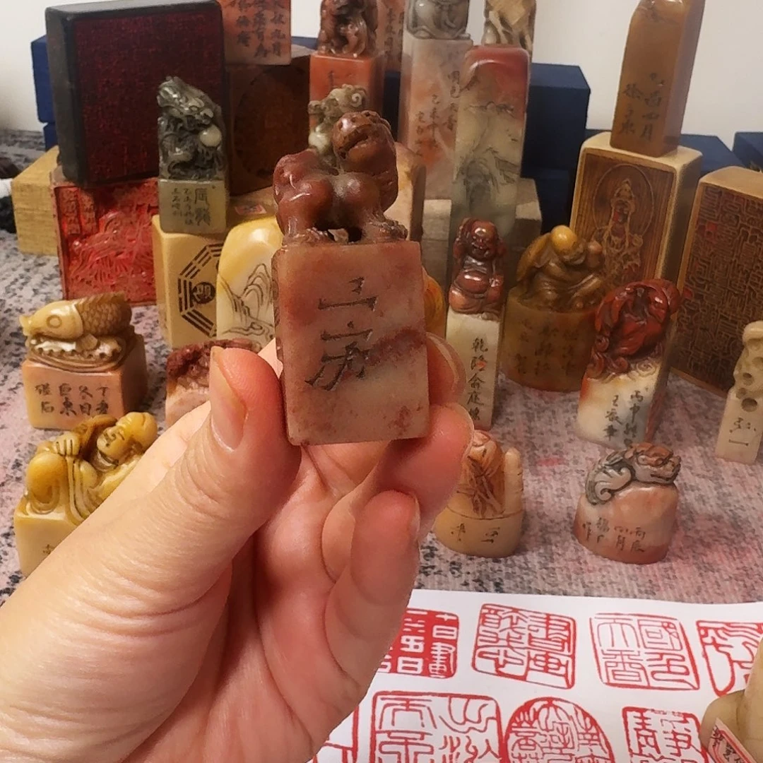 印石寿山石穆如清风