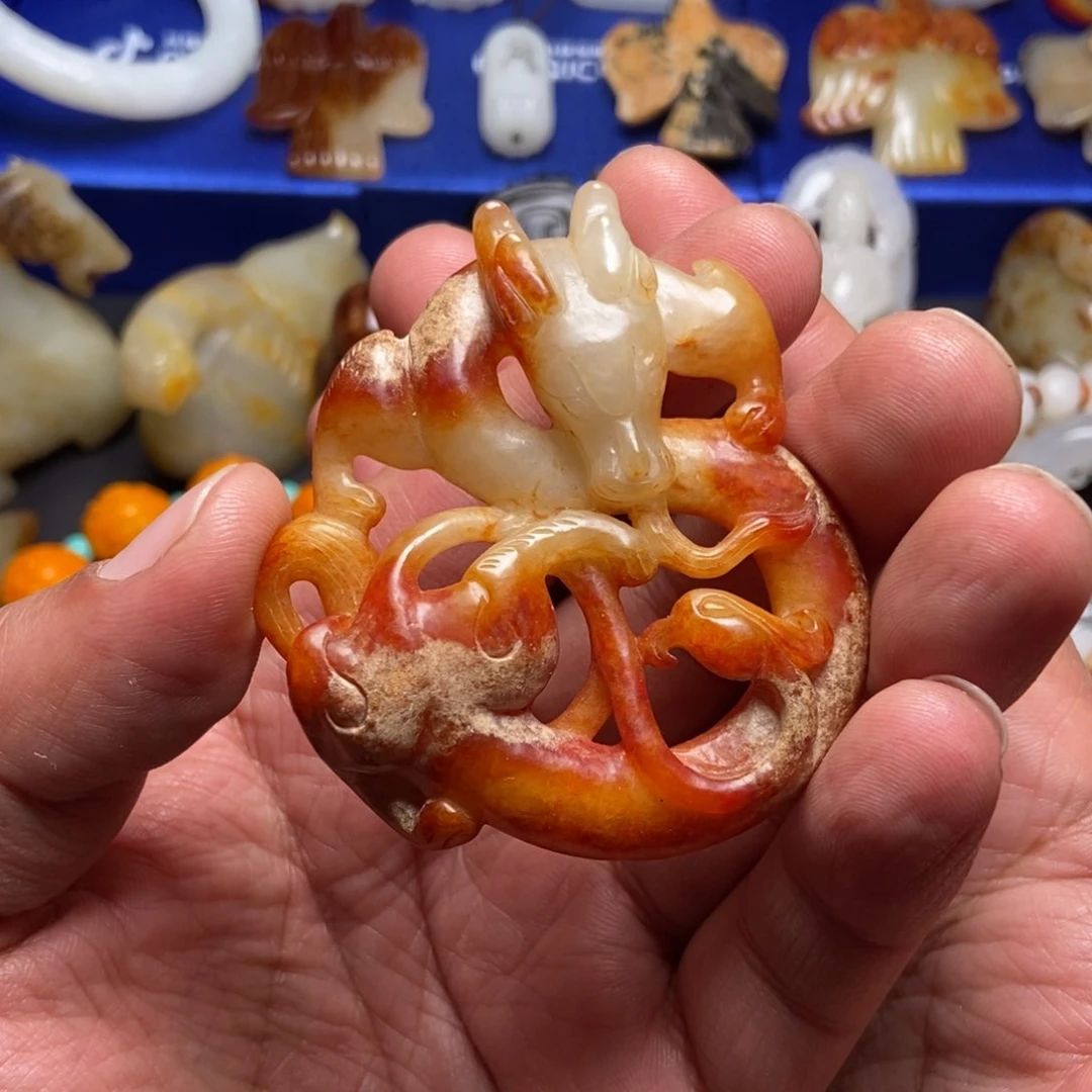 和田玉挂件未镶嵌