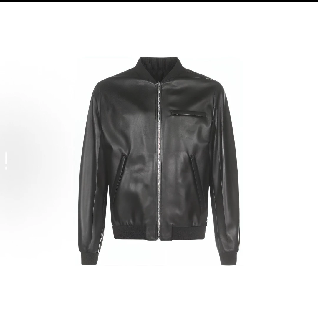 【秋冬上新】男士铁标 皮夹克外套#PY01款