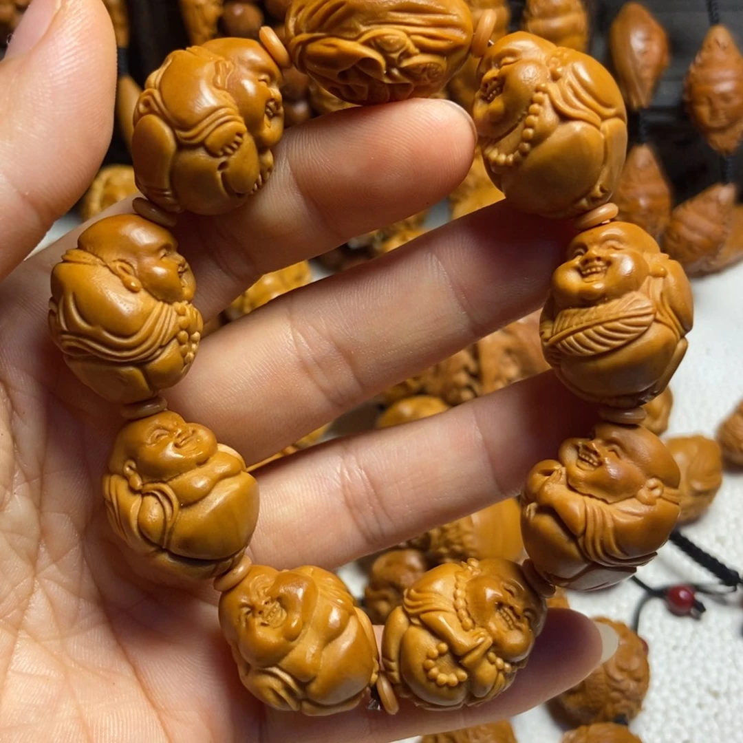 【闪购商品】手串/手链橄榄核八大弥勒