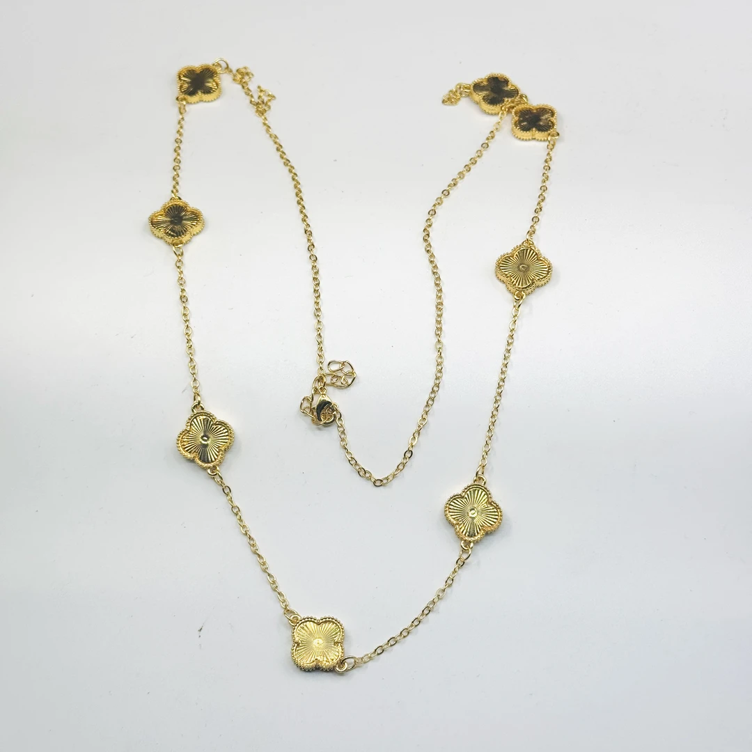 铜亚克力项链 TJ195 铜首饰 项链单间 长度105cm