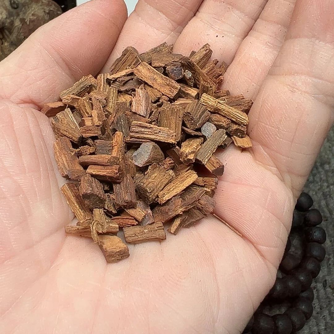 降真香手串/手链缅甸小叶降真香100克白油碎料