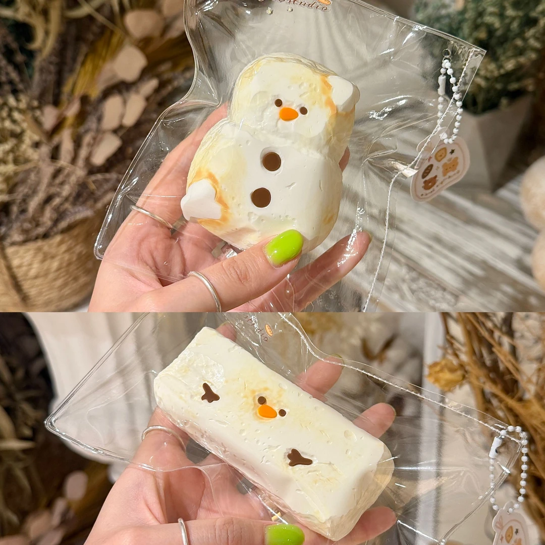 （9.23雪人炭烤棉花糖和雪人炭烤长条）稀奶油默认微瑕参加分析礼