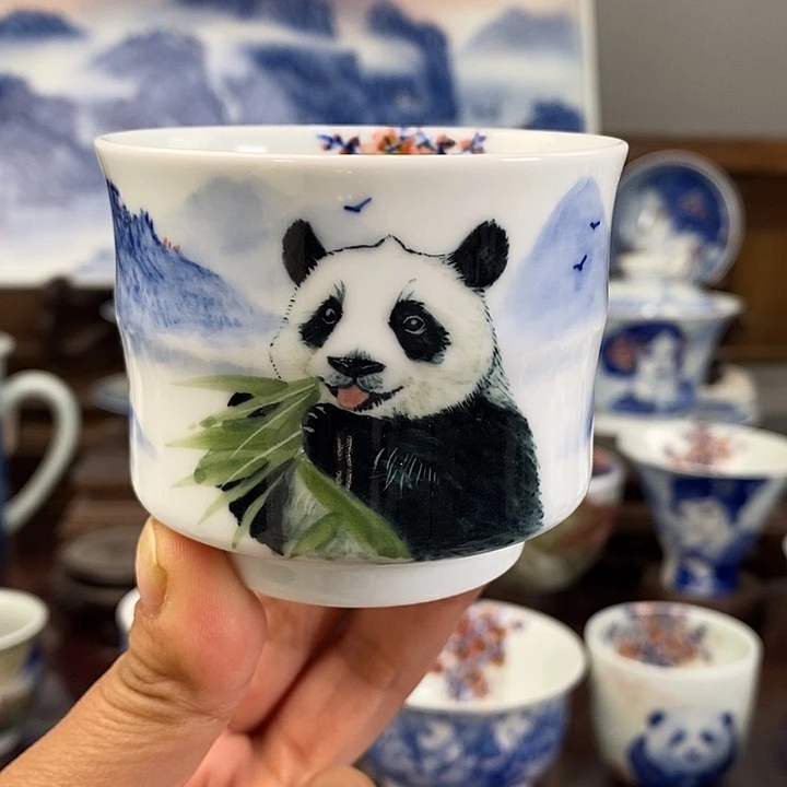 杯景德镇手工手绘陶瓷，高亮兴老师作品