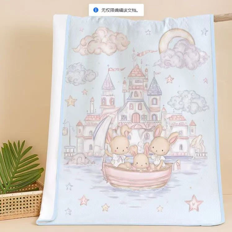 贝瑞拉婴儿隔尿垫可水洗大尺寸防水纯棉透气四季通用