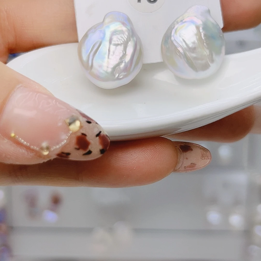 财***双淡水珍珠未镶嵌颈饰