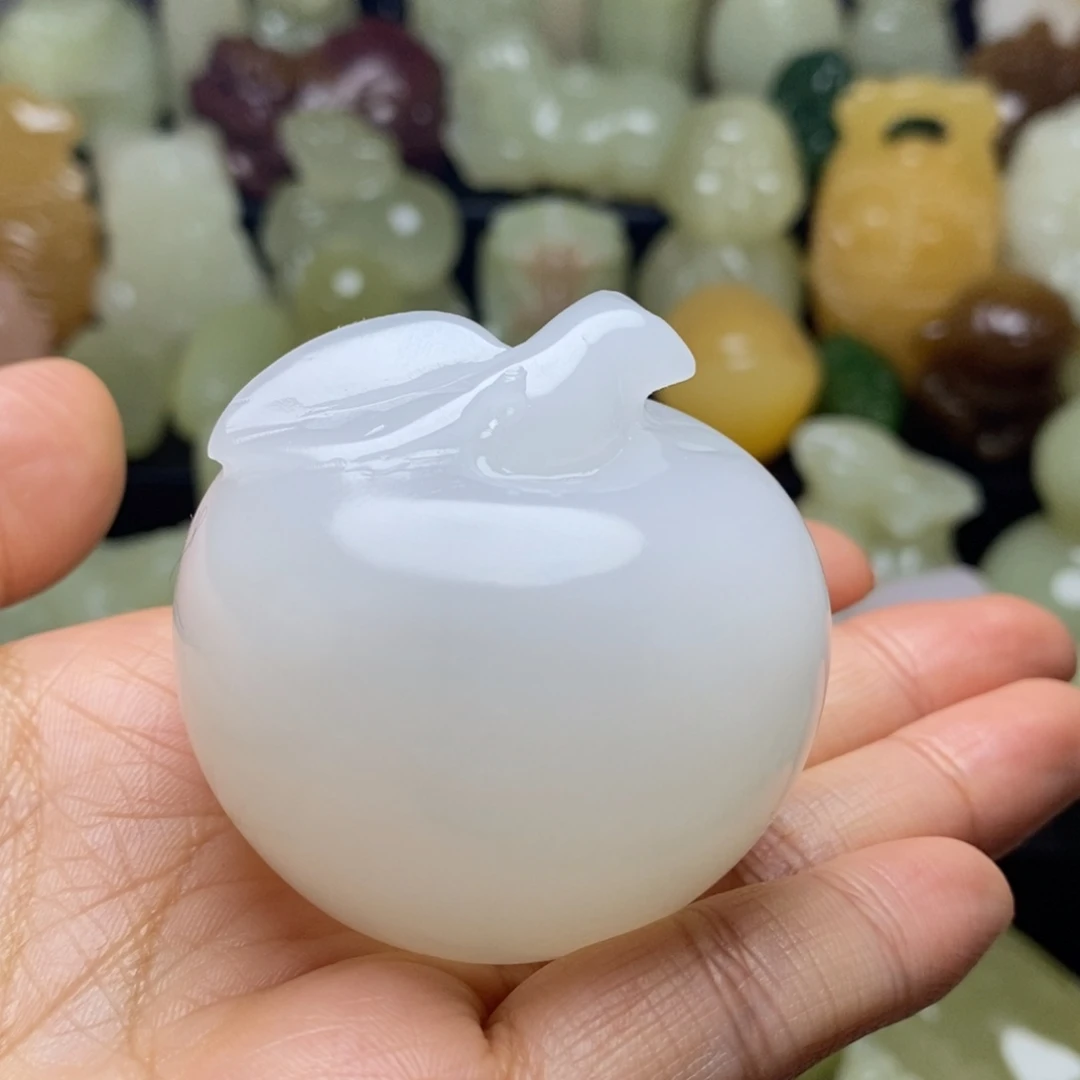 玉天然桌面小摆件