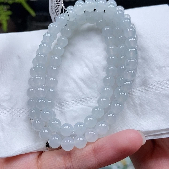 翡翠挂件未镶嵌珠链