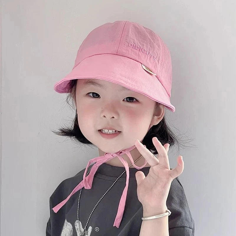 宝宝帽子春秋薄款大檐遮阳防晒帽韩版鸭舌帽儿童夏季速干太阳帽