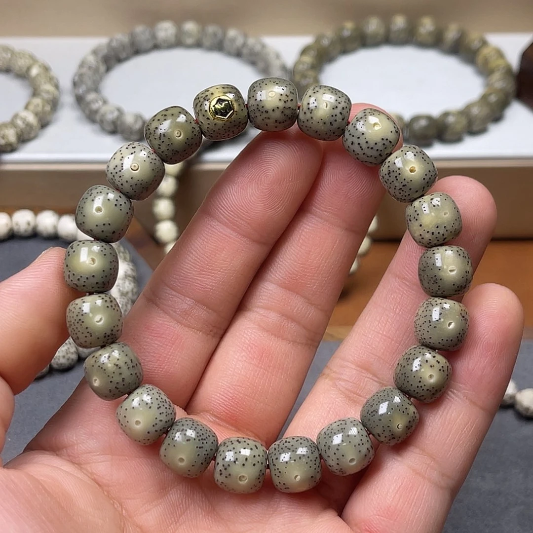 星月菩提吊坠绿幽灵