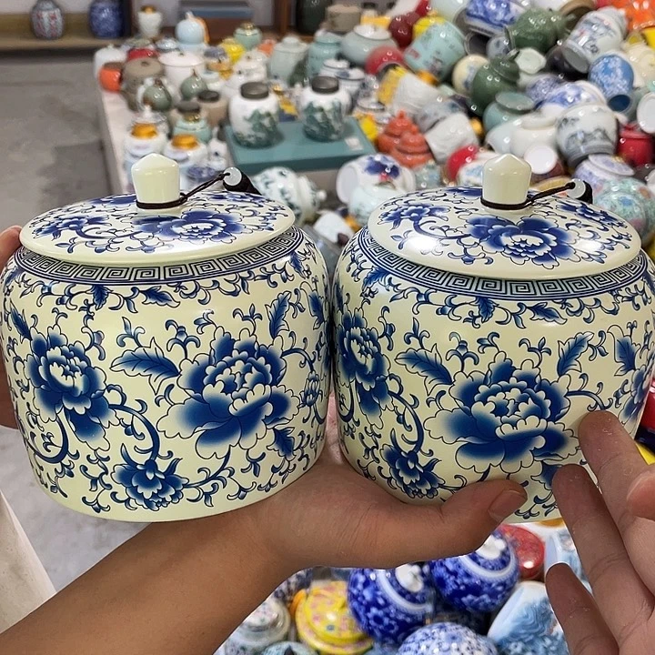 陶瓷罐茶叶罐密封罐
